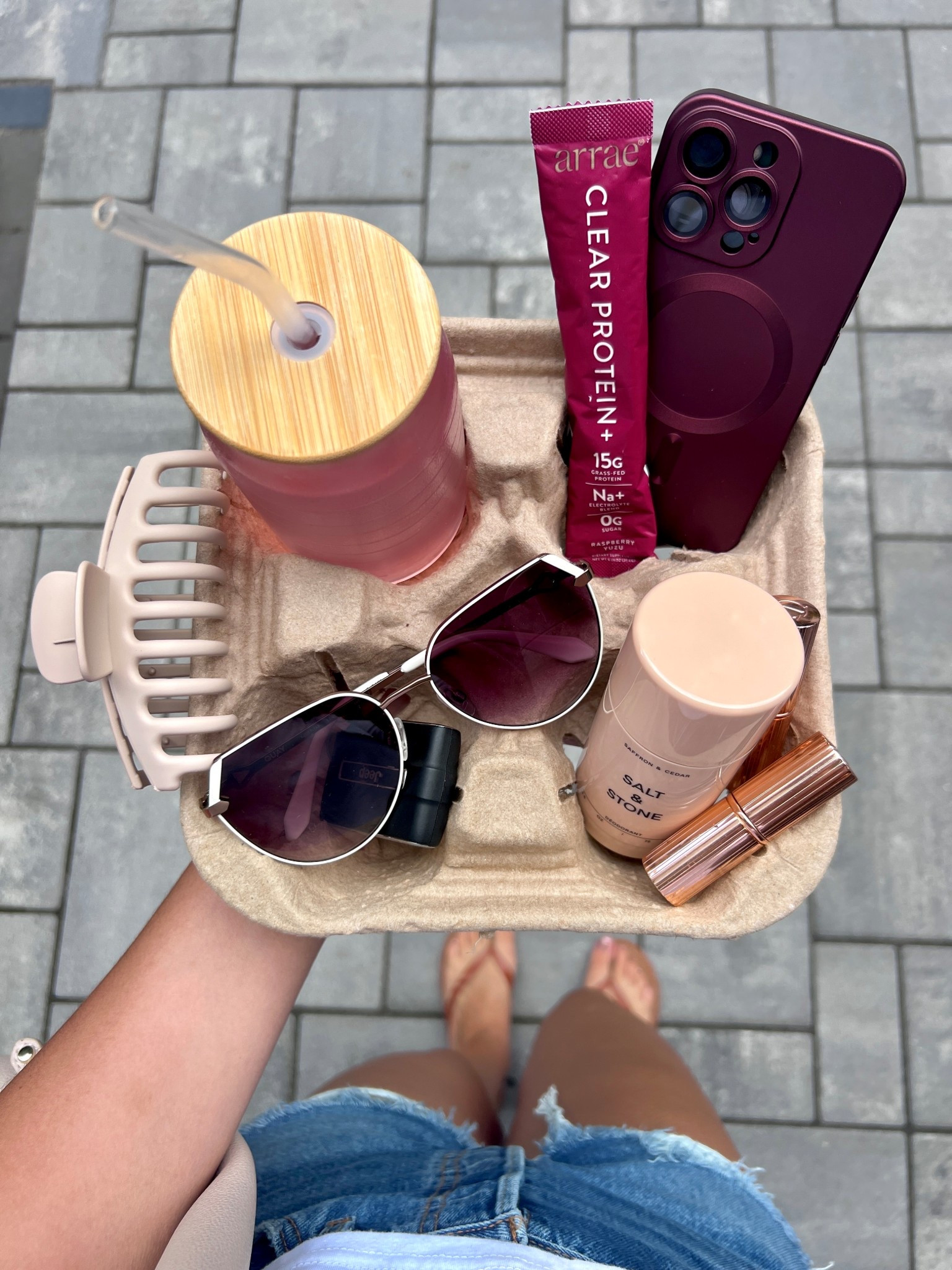 Every day essentials 

Arrae clear protein has 15g of protein. 
Salt & Stone aluminum free deodorant is a great alternative 

#LTKActive #LTKFindsUnder50 #LTKBeauty