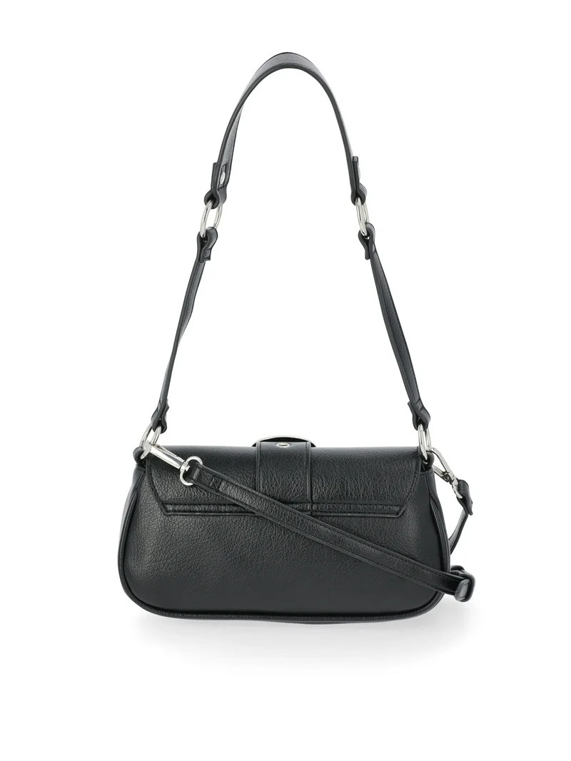 No Boundaries Women's Shoulder Bag, Black | Walmart (US)