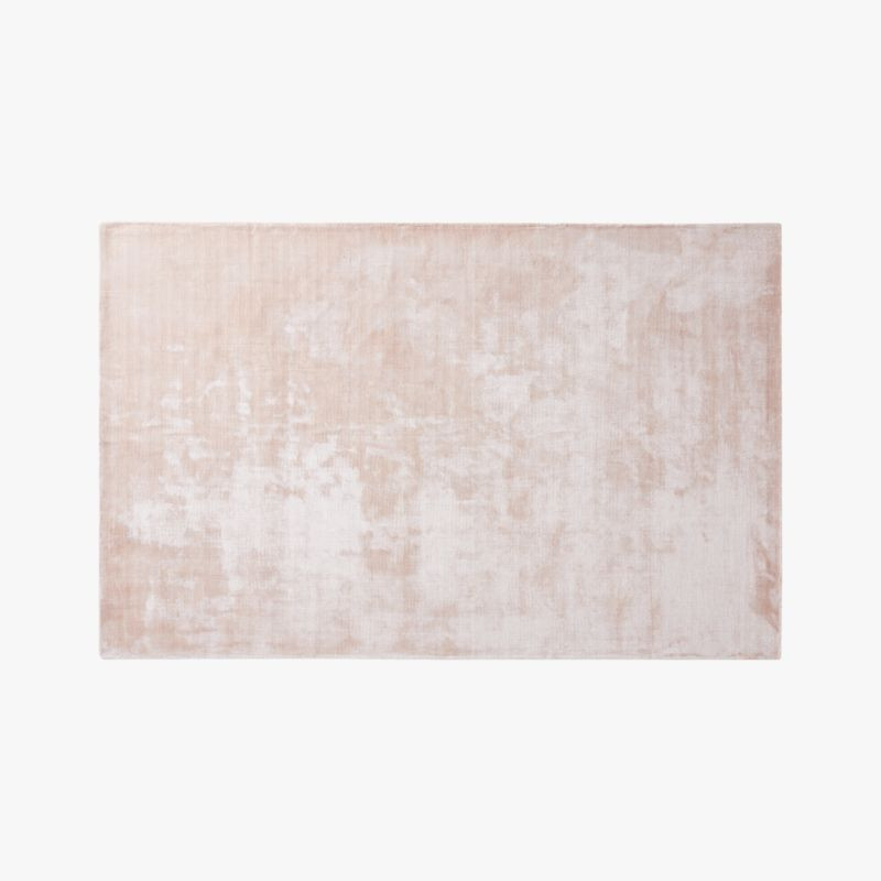 Posh Pink Distressed Rug 5'x8' + Reviews | CB2 | CB2