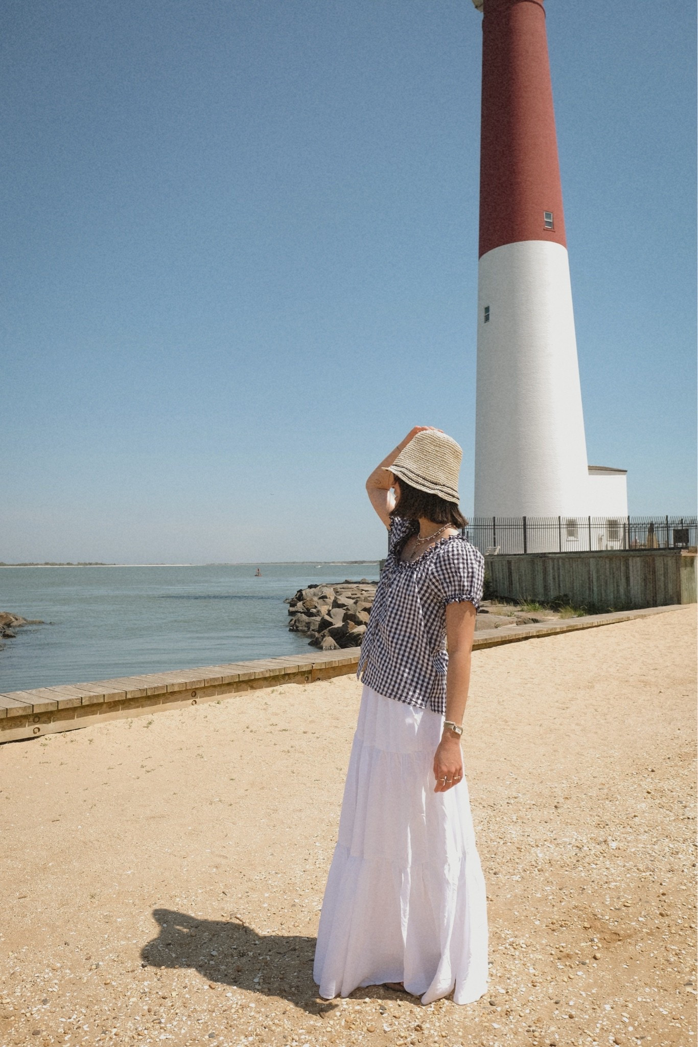 The combo of gingham with a maxi skirt calls for a beach trip

#LTKootd #LTKgrwm #LTKdayinmylife