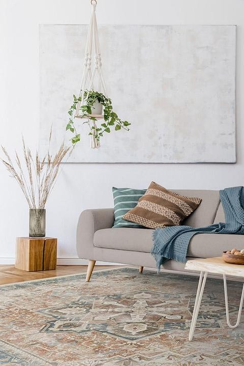 Kamran Coral Rug | Ruggable