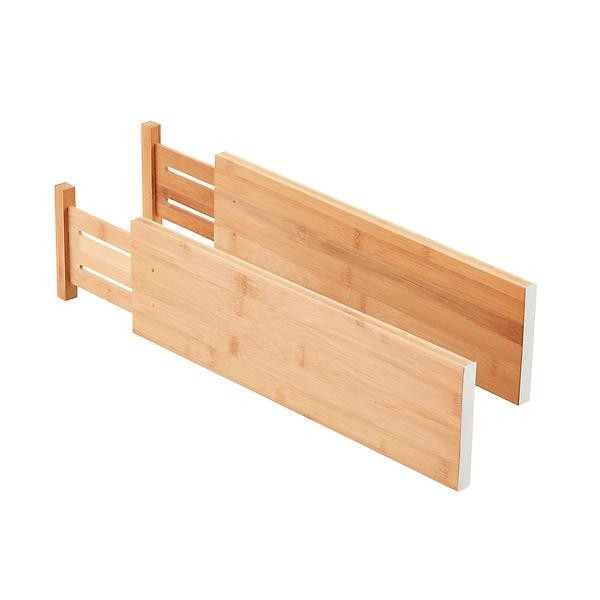 Bamboo Deep Drawer Organizers | The Container Store