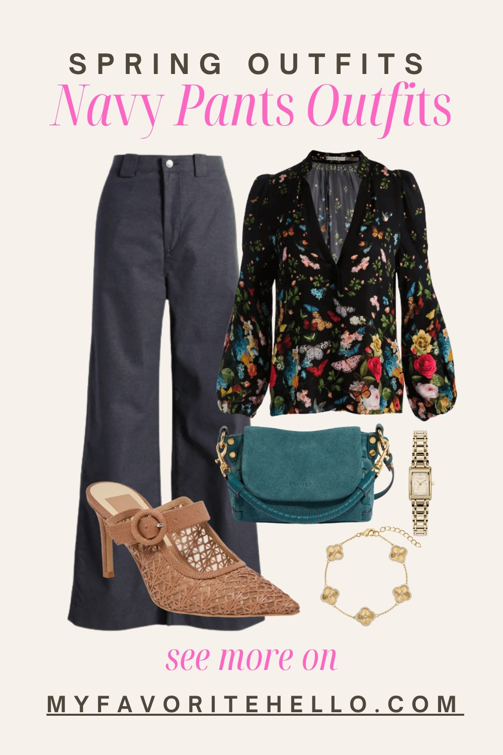 Navy pants for spring, blue jeans and floral, navy pants for the office, navy pants work outfitt

#LTKWorkwear #LTKSeasonal #LTKOver40