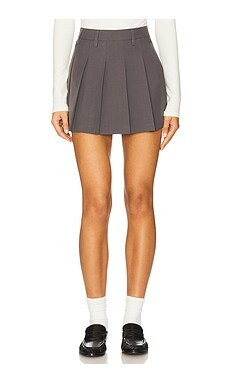 Steve Madden Margo Skirt in Grey Heather from Revolve.com | Revolve Clothing (Global)