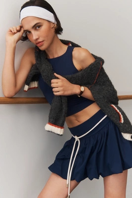 Daily Practice Bubble Mini Skirt in Waypoint | Anthropologie (US)