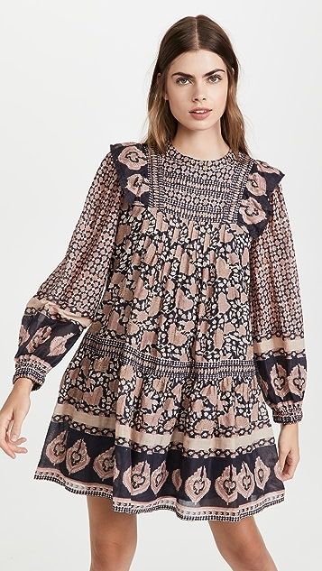 Margo Border Tunic Dress | Shopbop