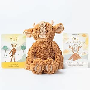 Slumberkins 14" Kin & Board Book | Promotes Self-Acceptance & Positive Self-Talk | Social Emotion... | Amazon (US)