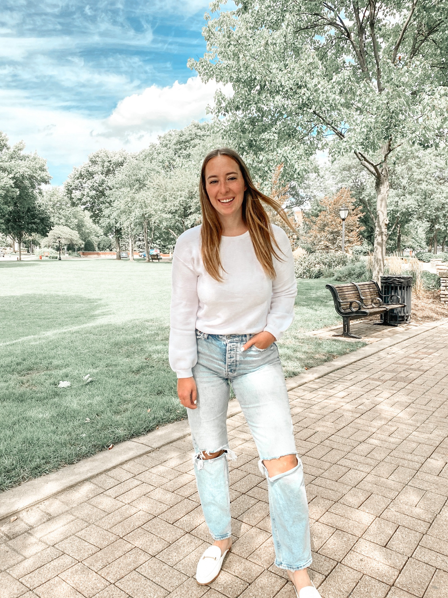 amazon white sweater, abercrombie dad jeans, sam edelman mules, fall outfit, fall fashion, amazon fashionn

#LTKsalealert #LTKfindsunder50 #LTKstyletip