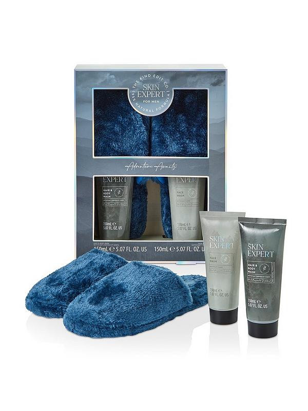 Skin Expert Slipper Set - Men's | Very (UK)