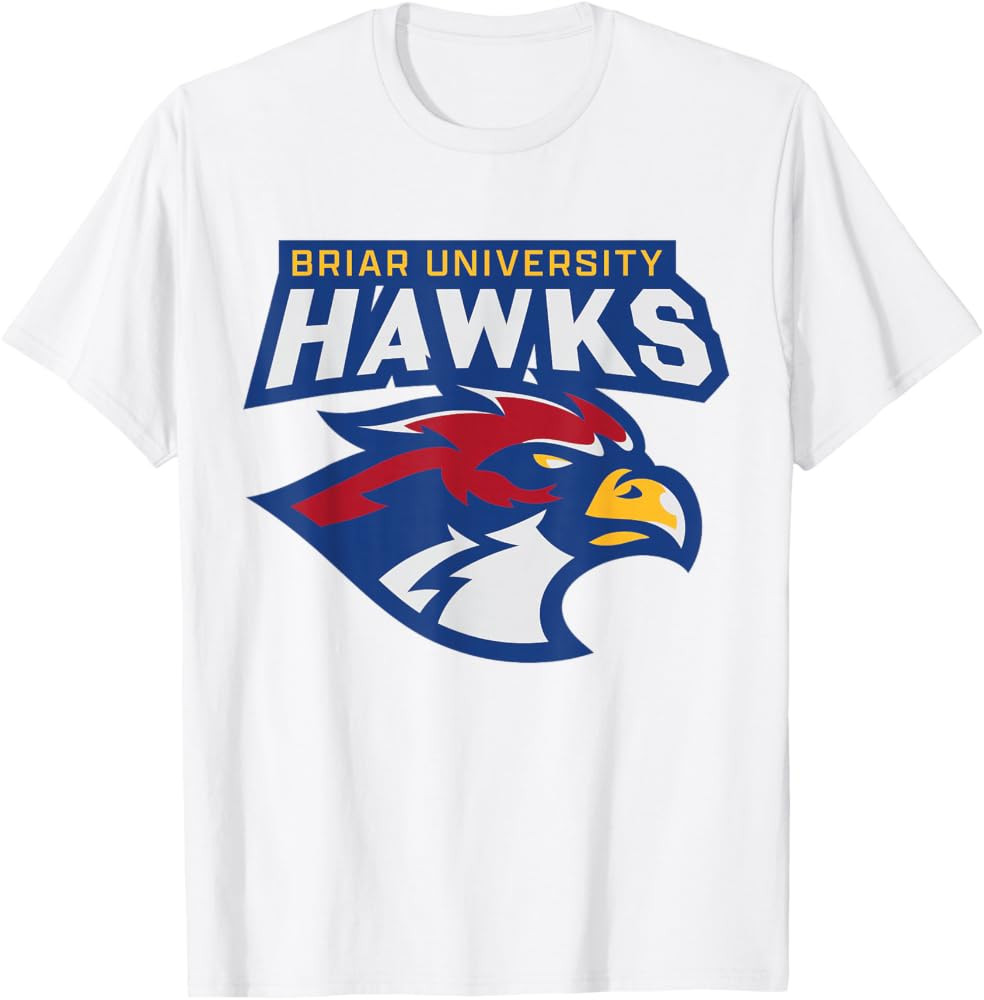 Briar University Hawks T-Shirt | Amazon (US)