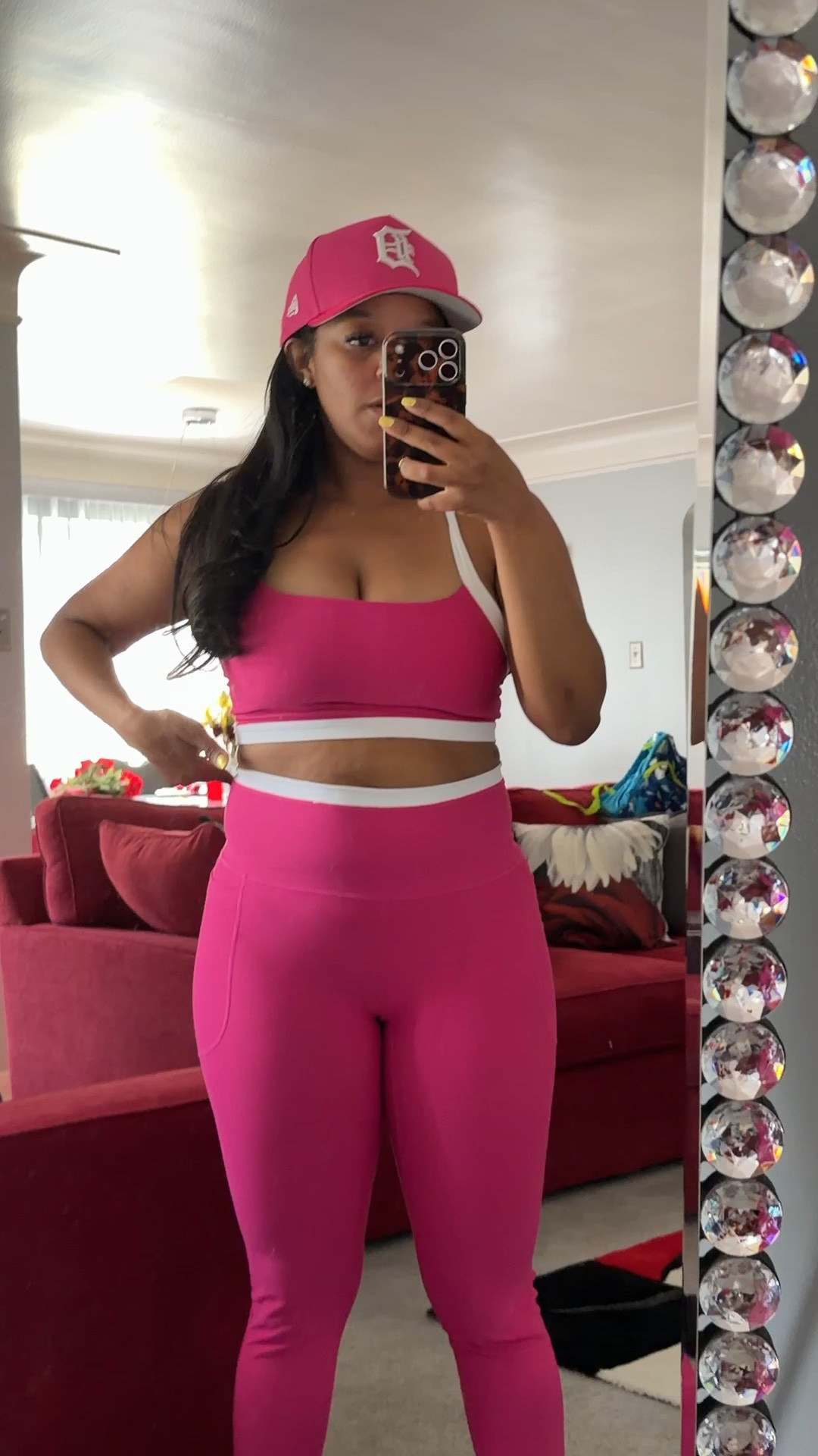 On Wednesdays we wear PINK! 🩷 i got so many compliments on this set! Old Navy always comes through for the girls! 

Athletic set | two piece set | workout fit | athleisure

#LTKootd #LTKfitnessgoals #LTKPetite