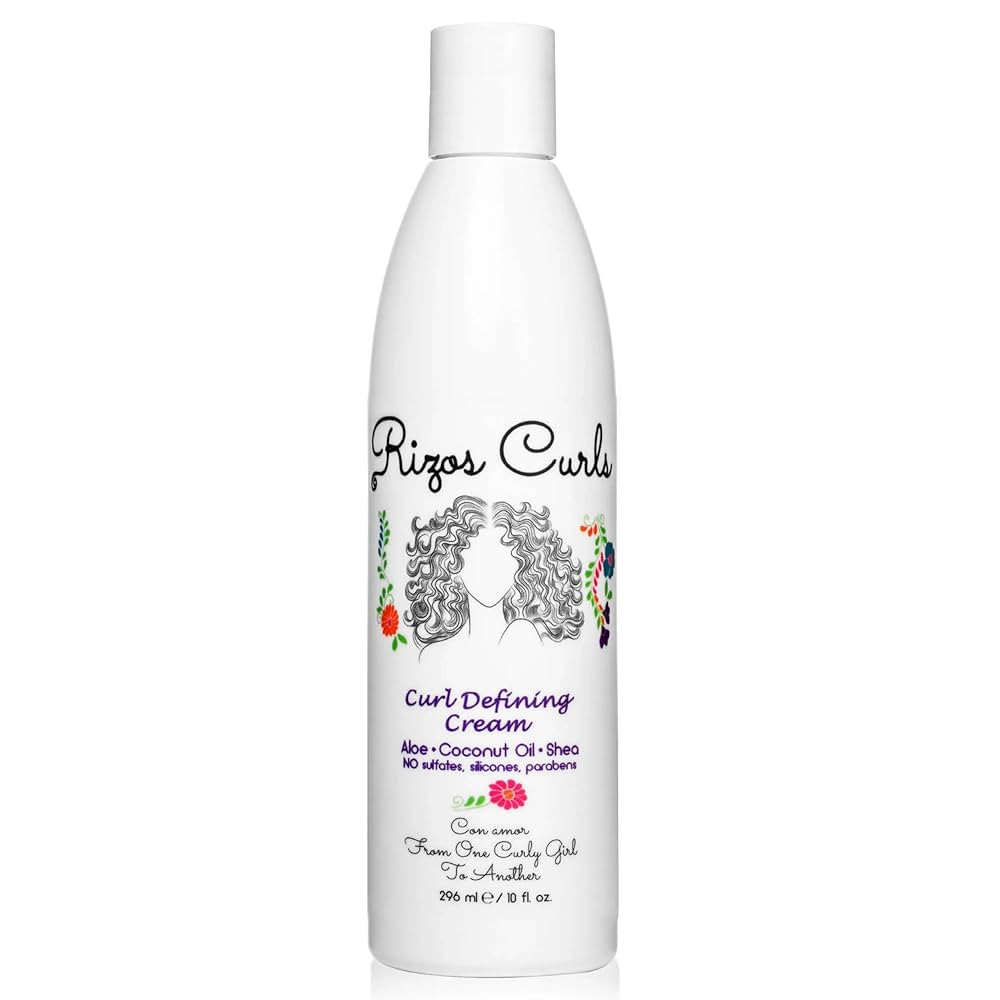 Rizos Curls Curl Defining Cream for Wavy, Curly, Coily Hair – Frizz Control, Defines, Softens, ... | Amazon (US)