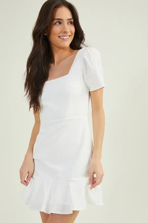 Elora Ruffle Dress | Altar'd State