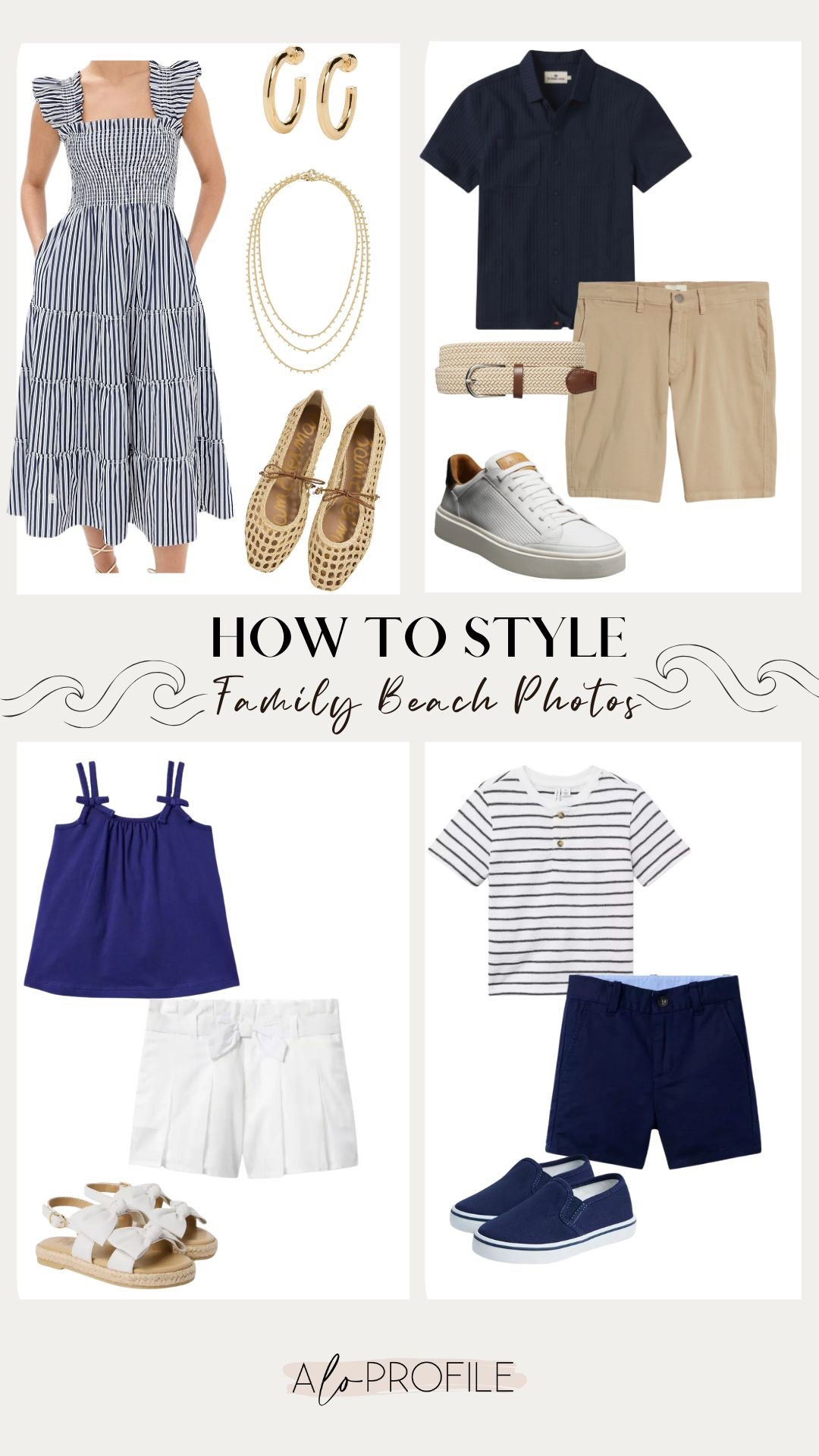 Outfit inspiration for family beach photos! Love this coastal vibe for Summer 🤍

#LTKStyleTip #LTKFamily #LTKSummerEdit