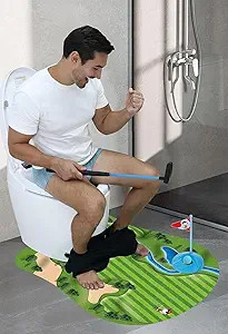 Glow in the Dark Toilet Golf, Toilet Games - Gag Gifts Funny Adult, Gag Gifts for Men - Funny Gol... | Amazon (US)