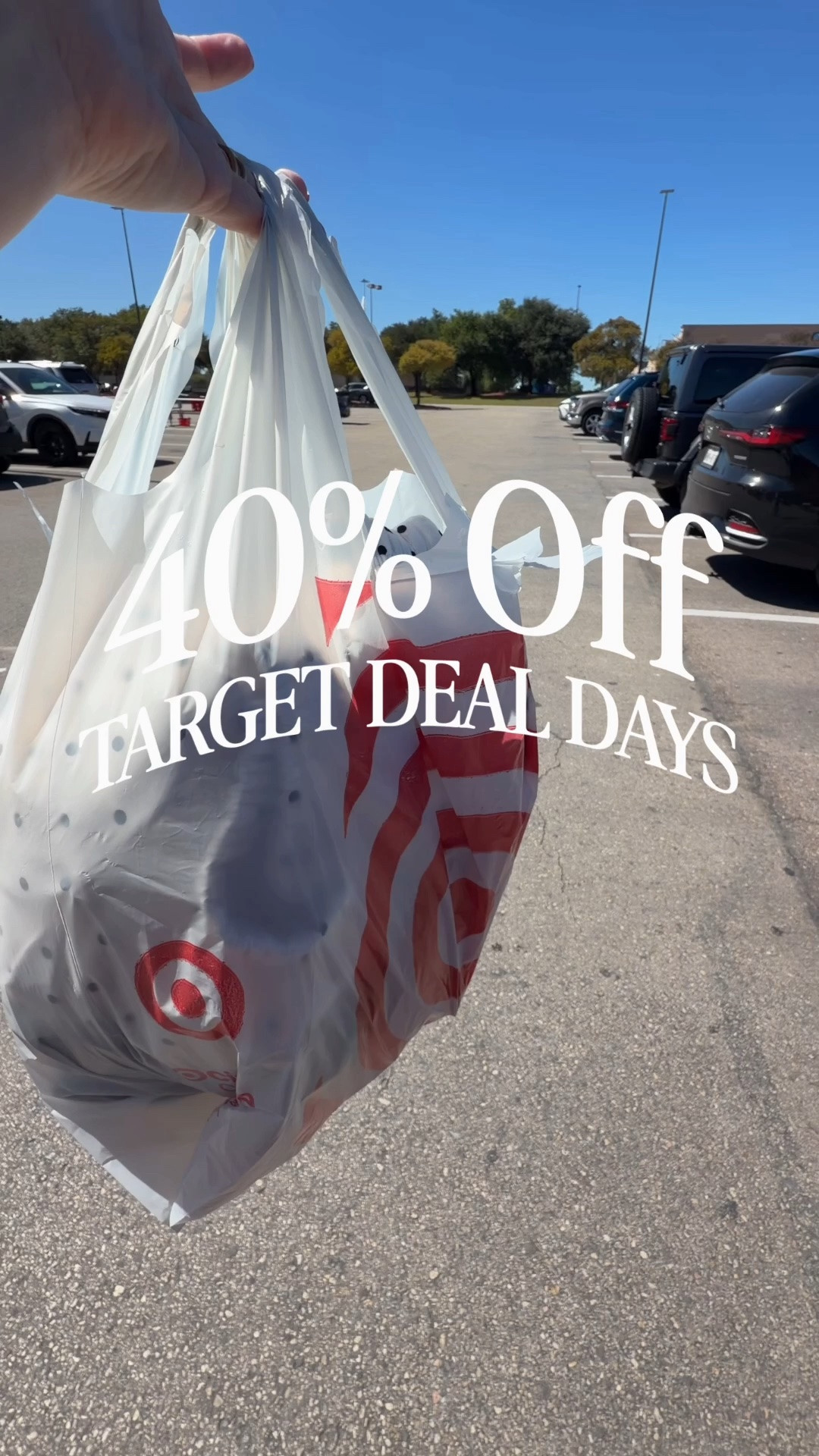 40% off Target during Circle Deal Days for most clothes, shoes, & accessories!!

#LTKSaleAlert #LTKPetite #LTKOver40