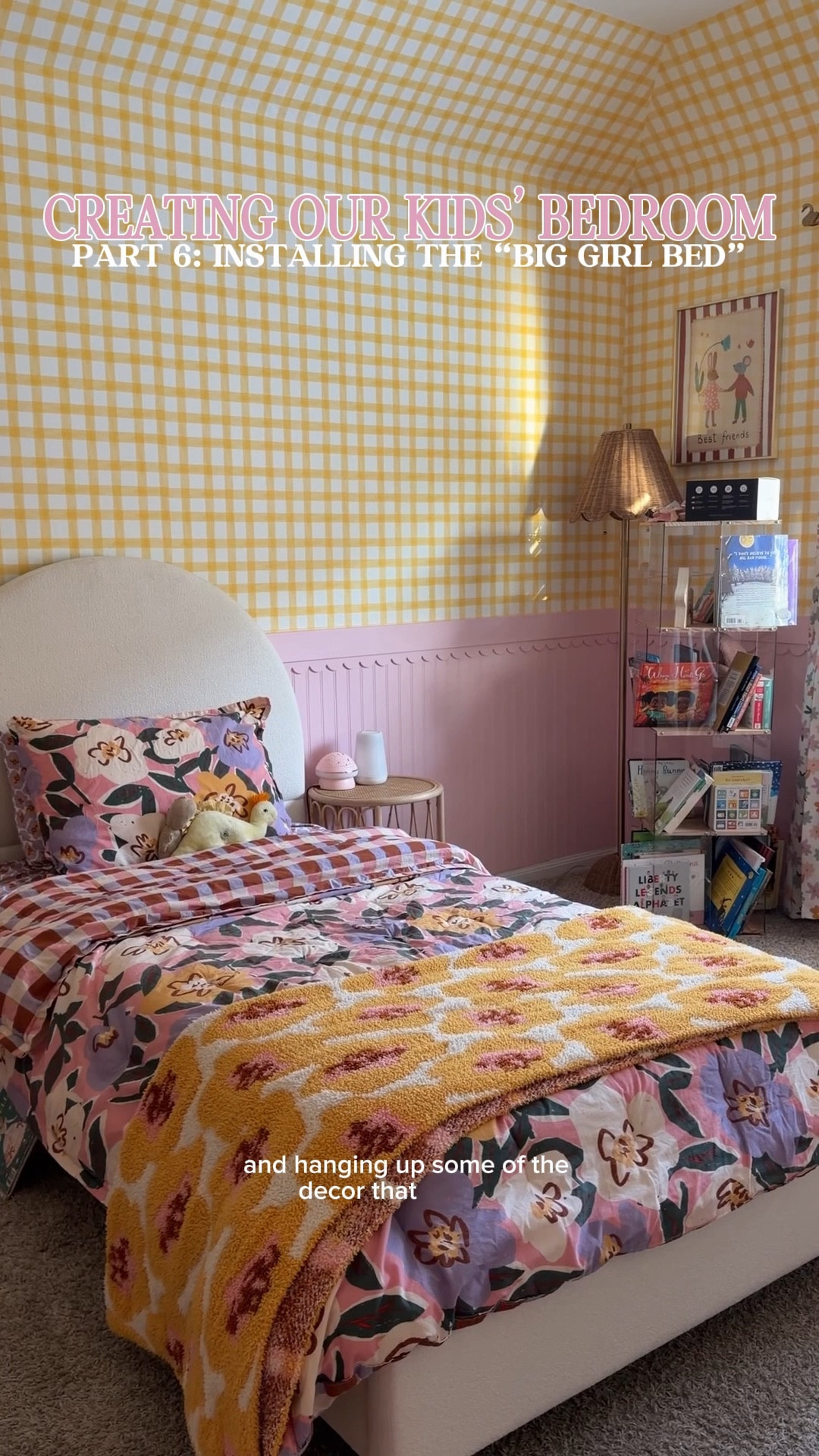 GIRLS BEDROOM: we built our 2.5 YO’s bed and super pleased with how it turned out! Loved the bedframe, and mattress we went with. 

#LTKFindsUnder100 #LTKHome #LTKKids