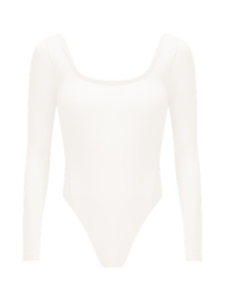 Wundermost Ultra-Soft Nulu Square-Neck Long-Sleeve Bodysuit | Women's Long Sleeve Shirts | lulule... | Lululemon (US)