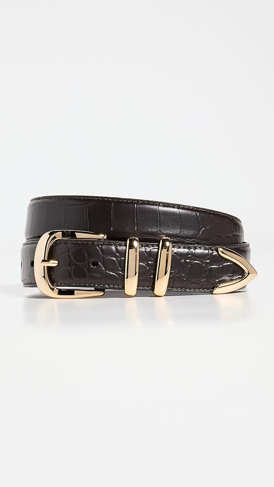 Favorite Daughter Women's The Jordan Croc Embossed Belt | Amazon (US)