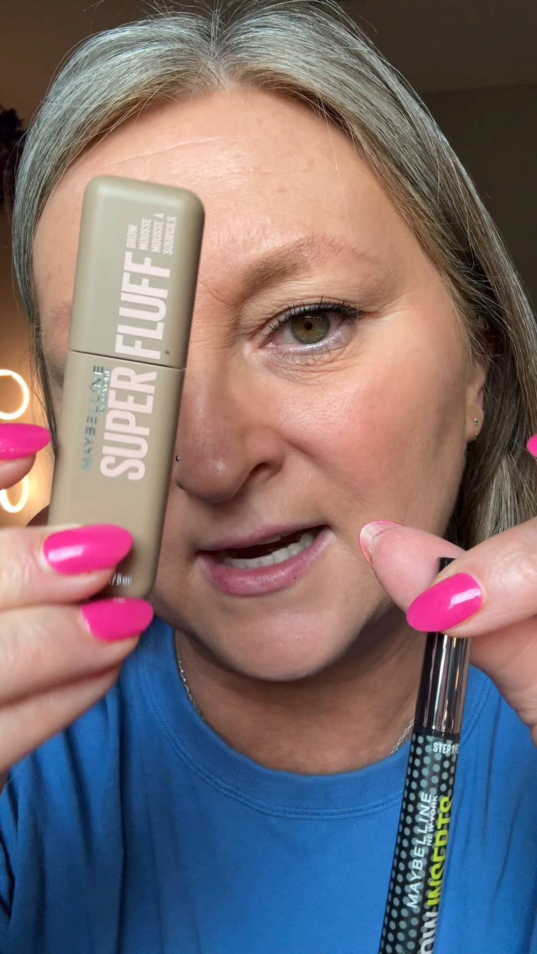 Okay but this is the PERFECT example of how two brow products can give completely different vibes 👀👏

Using Maybelline’s Super Fluff on one brow and Brow Inserts on the other so you guys can see the difference for yourselves 🤍

As someone with thin, patchy, overplucked brows… both of these completely transform my brows, just in different ways 😂

#MaybellinePartner #BrowRoutine #MakeupOver40 #EasyMakeup #DrugstoreBeauty

#LTKselfcare #LTKBeauty #LTKOver40