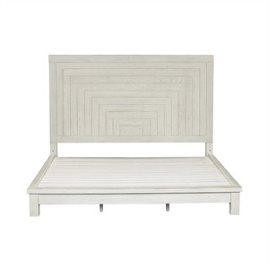 Liberty Furniture Modern Farmhouse White Queen Bed | Cymax