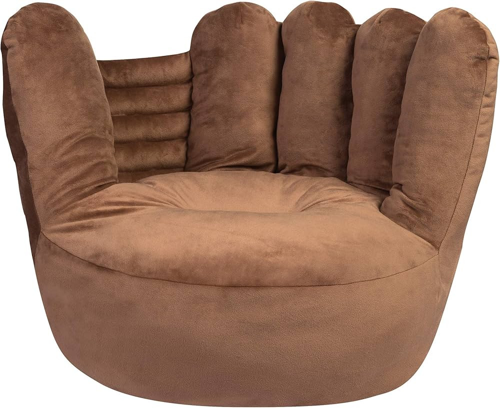 Trend Lab Baseball Glove Toddler Chair Plush Character Kids Chair Comfy Furniture Pillow Chair fo... | Amazon (US)