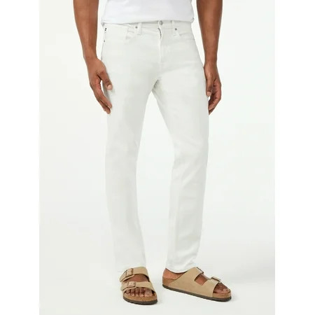 Free Assembly Men s Garment Dyed Slim Jeans | Walmart (US)