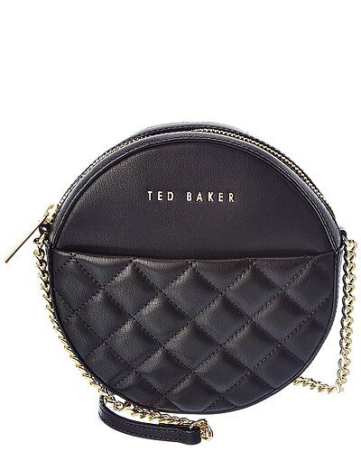 Ted Baker Cirrcus Quilted Circle Mini Leather Crossbody | Ruelala