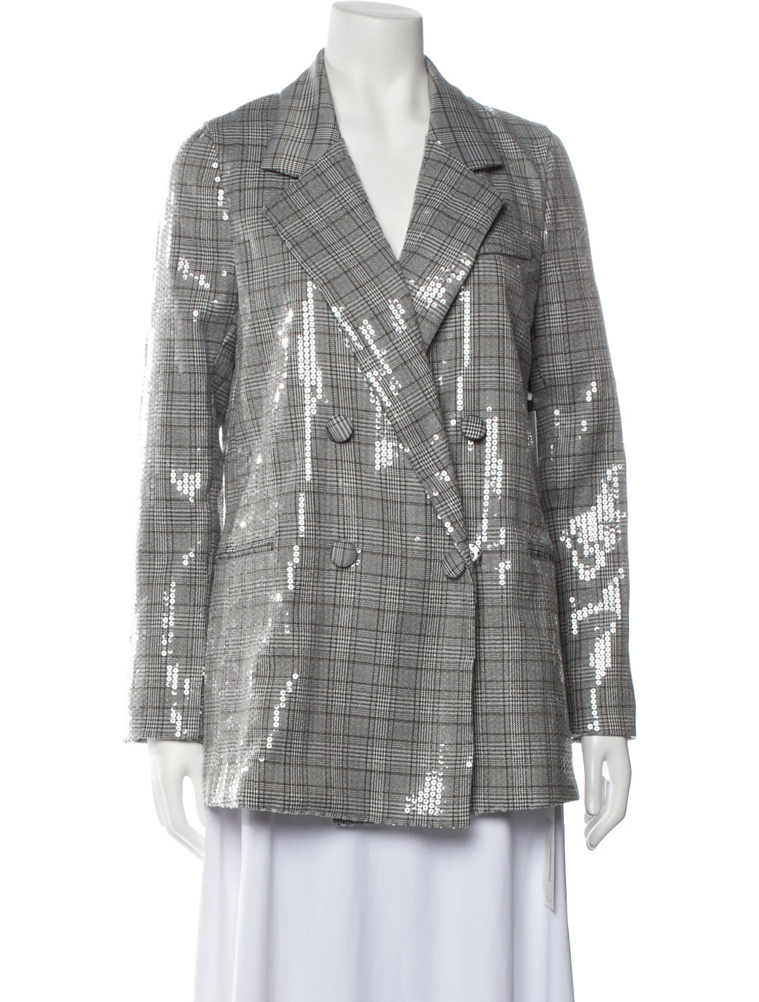 Tweed Pattern Blazer w/ Tags | The RealReal