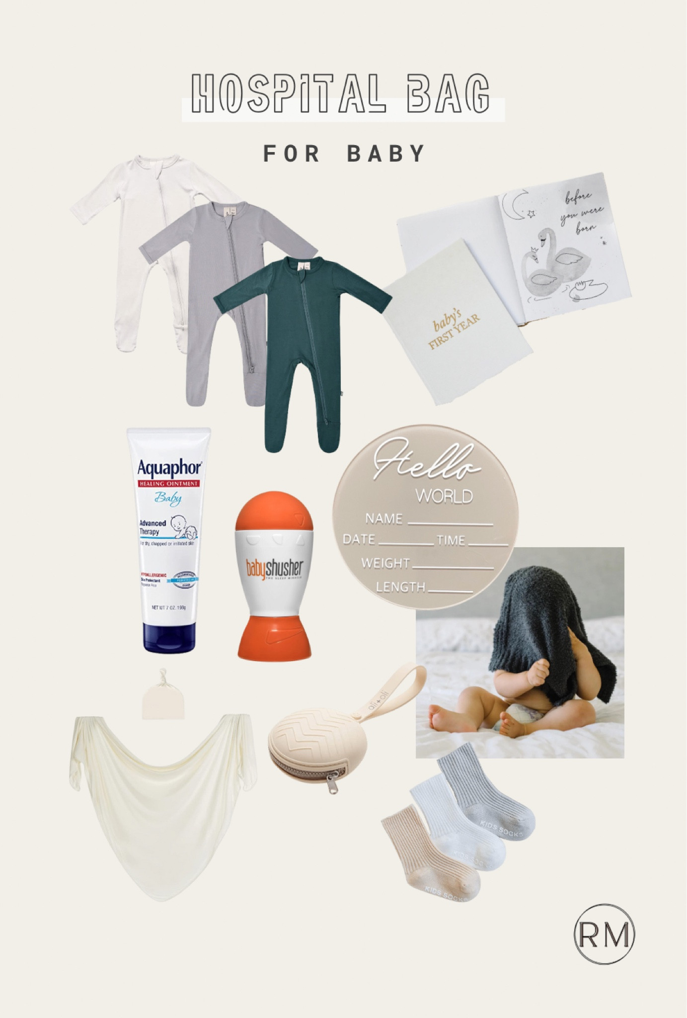 What I packed in my hospital bag for baby! 

#LTKbump #LTKstyletip #LTKunder50
