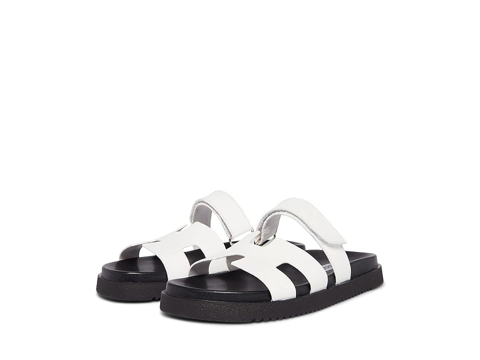 Steve Madden Mayven (White/Black) Women's Shoes | Zappos