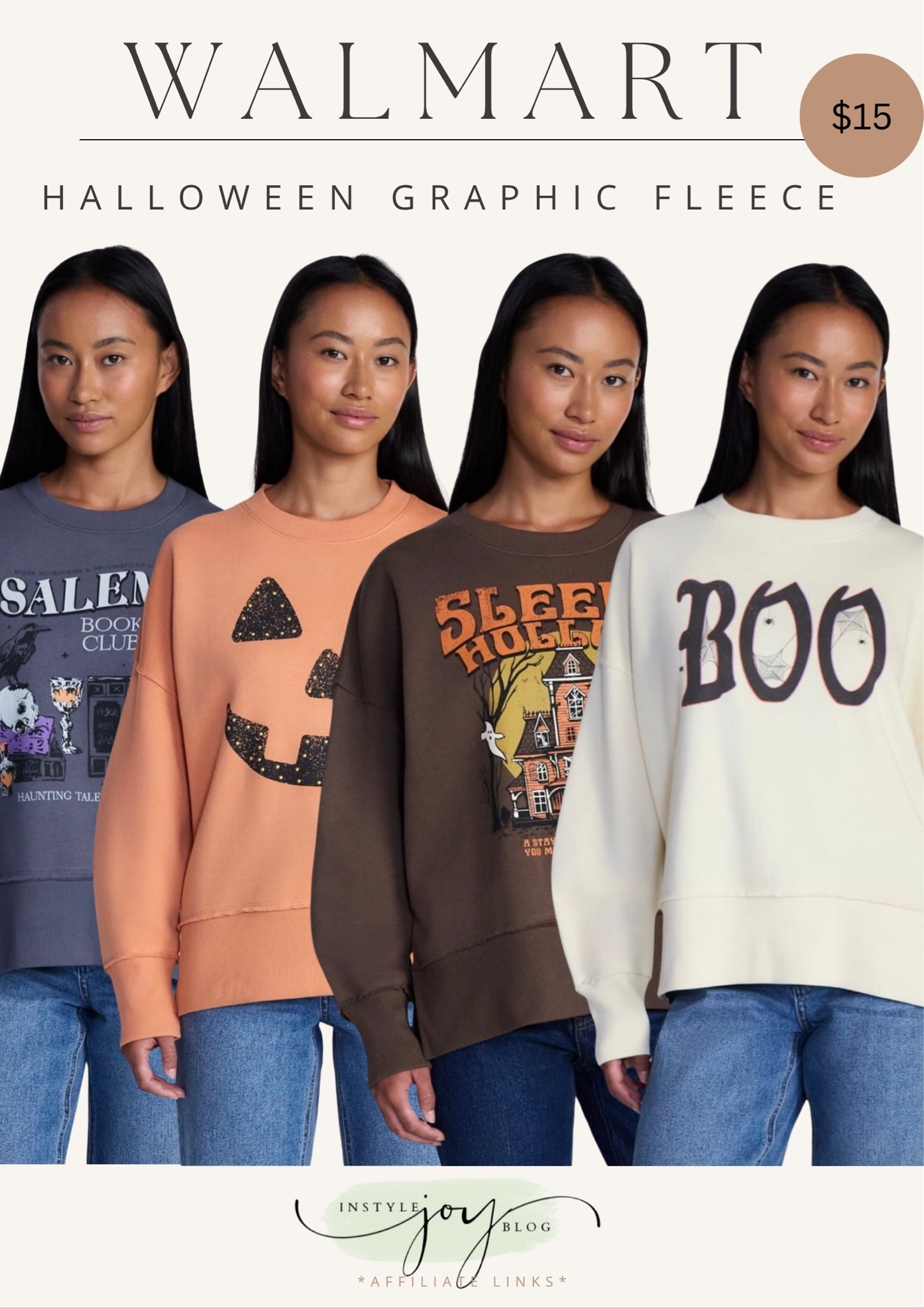 Walmart ✨ Women's Halloween Gothic Boo Graphic Fleece from Way to Celebrate, Sizes S-4X

#LTKSeasonal #LTKTravel #LTKootd