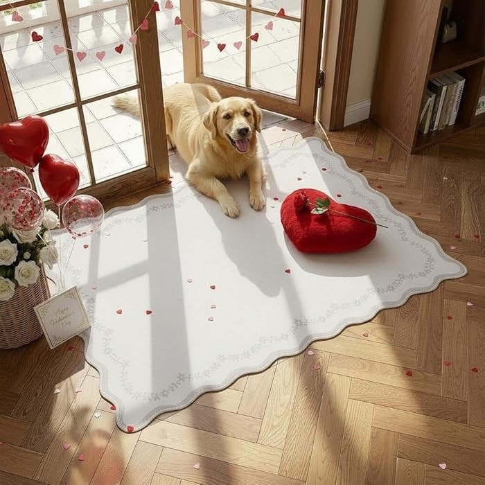 Found the cutest scalloped washable rug on Amazon for our master bath 🤍

Comment SHOP below to receive a DM with the link to this post on my LTK ⬇ https://liketk.it/60vZB #ltkdayinmylife #ltkmomlife #ltkhome