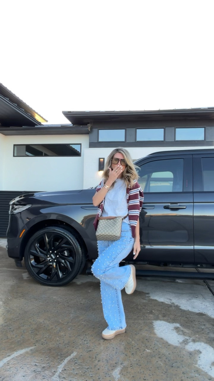 Saturday full of sports! Any other moms feel this way?? Love to support my kids but gosh sometimes I’m like wait what was the foul for?! 🤷🏼‍♀️🤣 #sportsmom #saturdayoutfit #ootd #momof3 #texasmom

🔍: ootd, sports mom outfit, Abercrombie sweater, Abercrombie tshirt, Amazon pearl jeans, embellished jeans, adidas sneakers, platform sneakers, petite style, affordable fashion, budget friendly, moms 40 style, Texas content creator 

#LTKPetite #LTKootd #LTKOver40