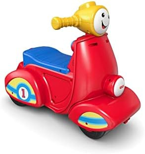 Fisher-Price Laugh & Learn Smart Stages Scooter, musical ride-on toy with Smart Stages learning c... | Amazon (US)