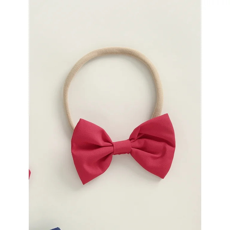 4th of July Toddler Little Girl Outfit Fourth of July Red White and Blue Dress American Flag Tier... | Walmart (US)