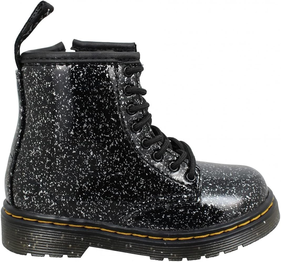 Dr. Martens Kid's Collection 1460 (Toddler/Little Kid/Big Kid) Patent Glitter Boot | Amazon (US)