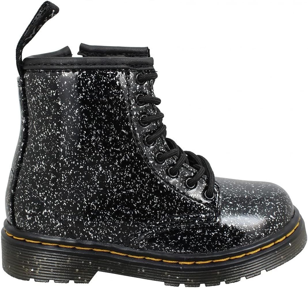 Dr. Martens Kid's Collection 1460 (Toddler/Little Kid/Big Kid) Patent Glitter Boot | Amazon (US)