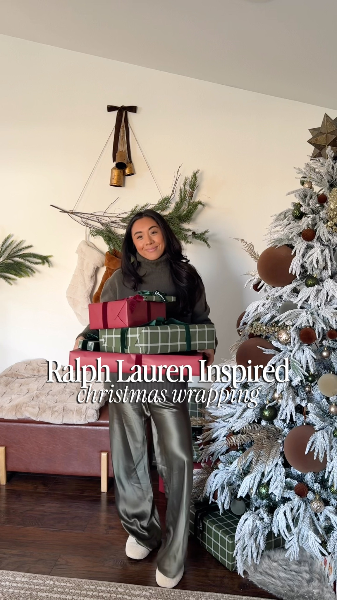 Ralph Lauren inspired Christmas wrapping paper 🎄🎁

#LTKFindsUnder50 #LTKHoliday #LTKGiftGuide
