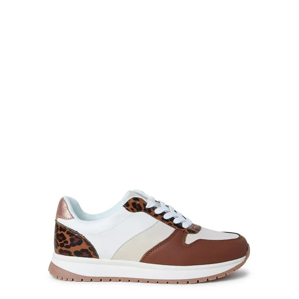 Time and Tru Women's Chunky Jogger Sneakers, Wide Width Available - Walmart.com | Walmart (US)