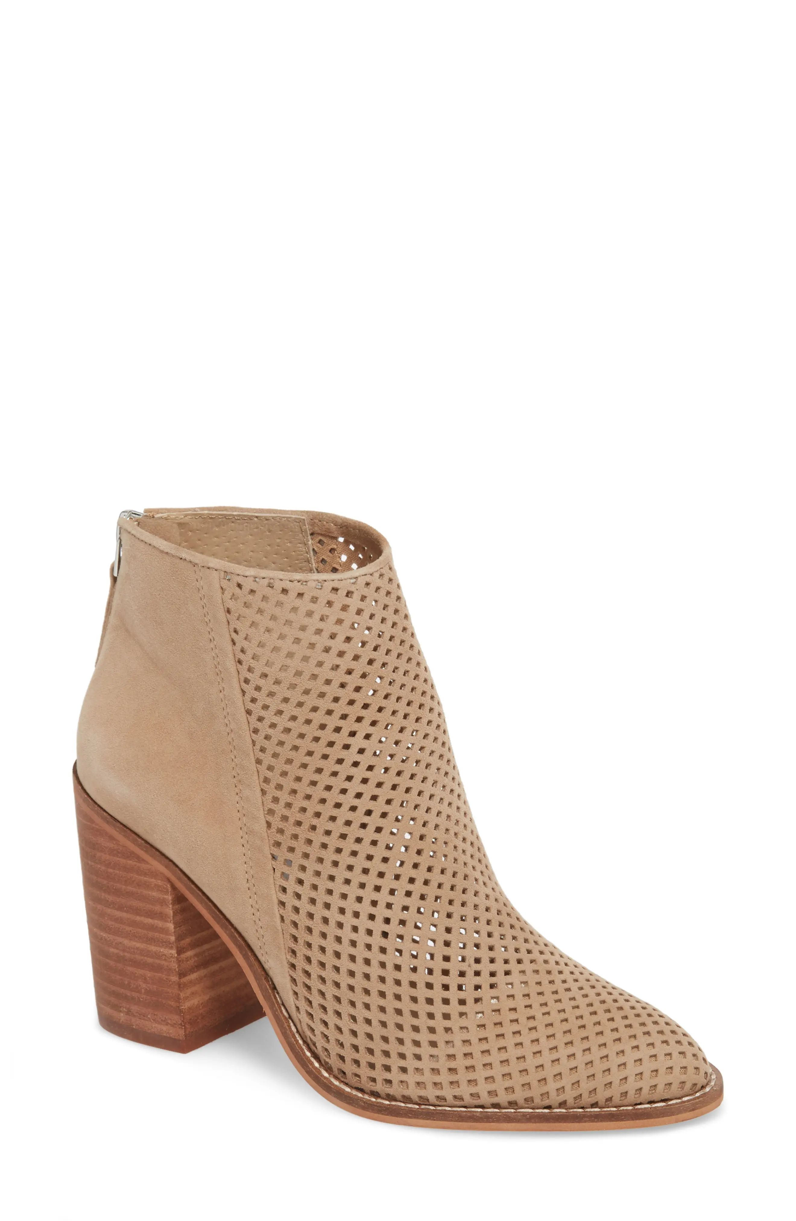 Steve Madden Rumble Perforated Bootie (Women) | Nordstrom