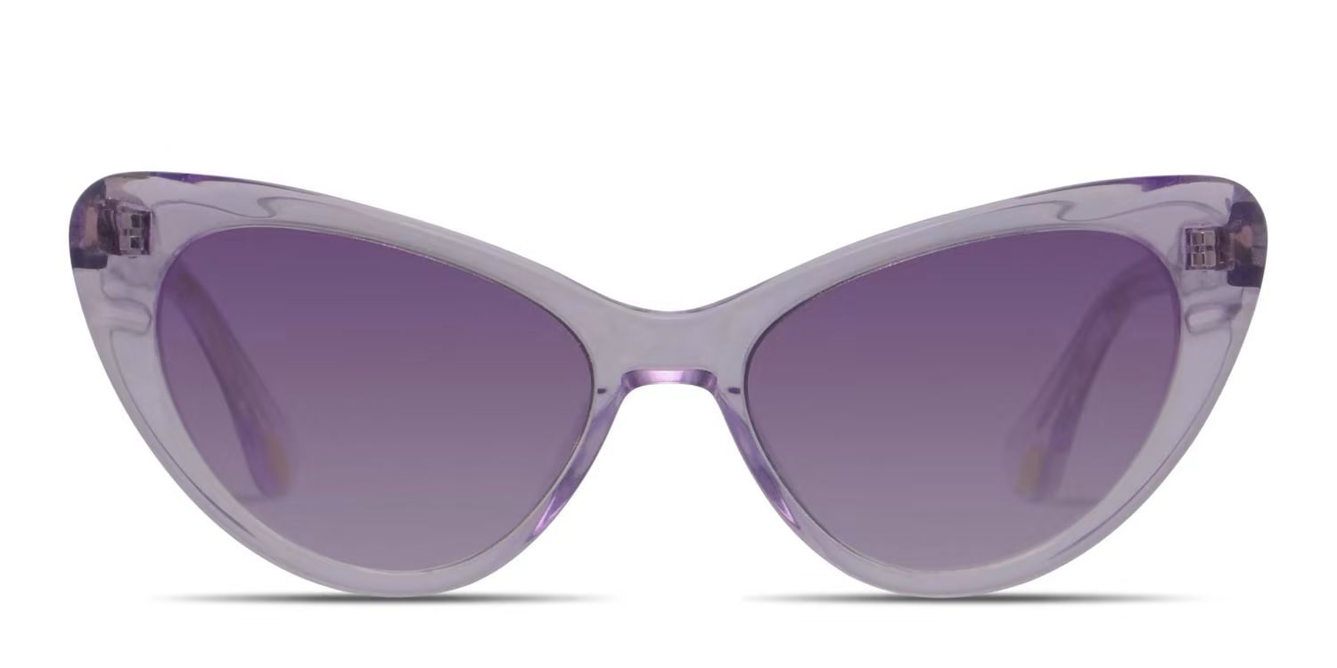 Amelia E. Lynna Clear Purple Prescription Sunglasses | GlassesUSA