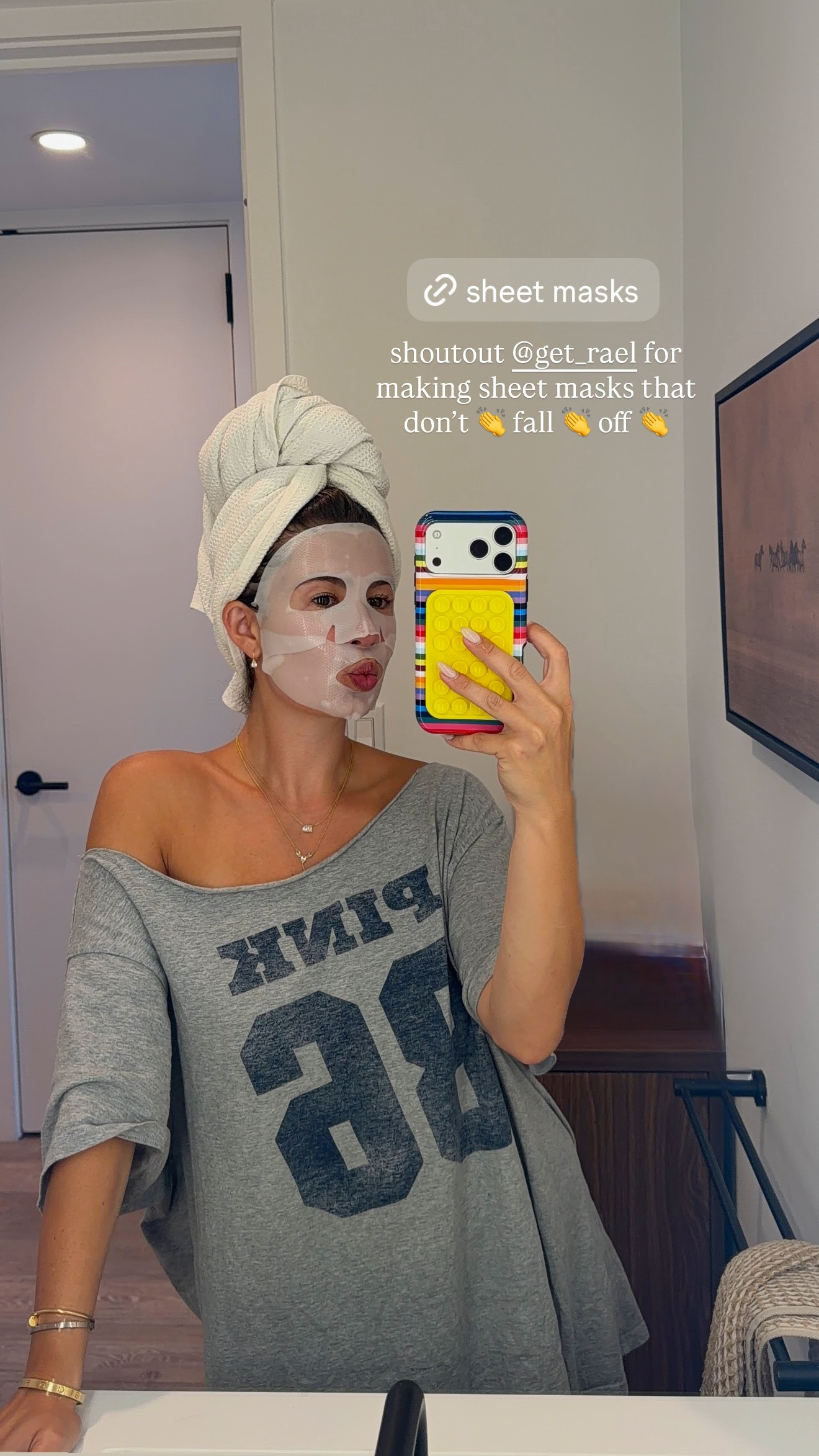 these sheet masks don't fall off!!! 

 #LTKBeauty