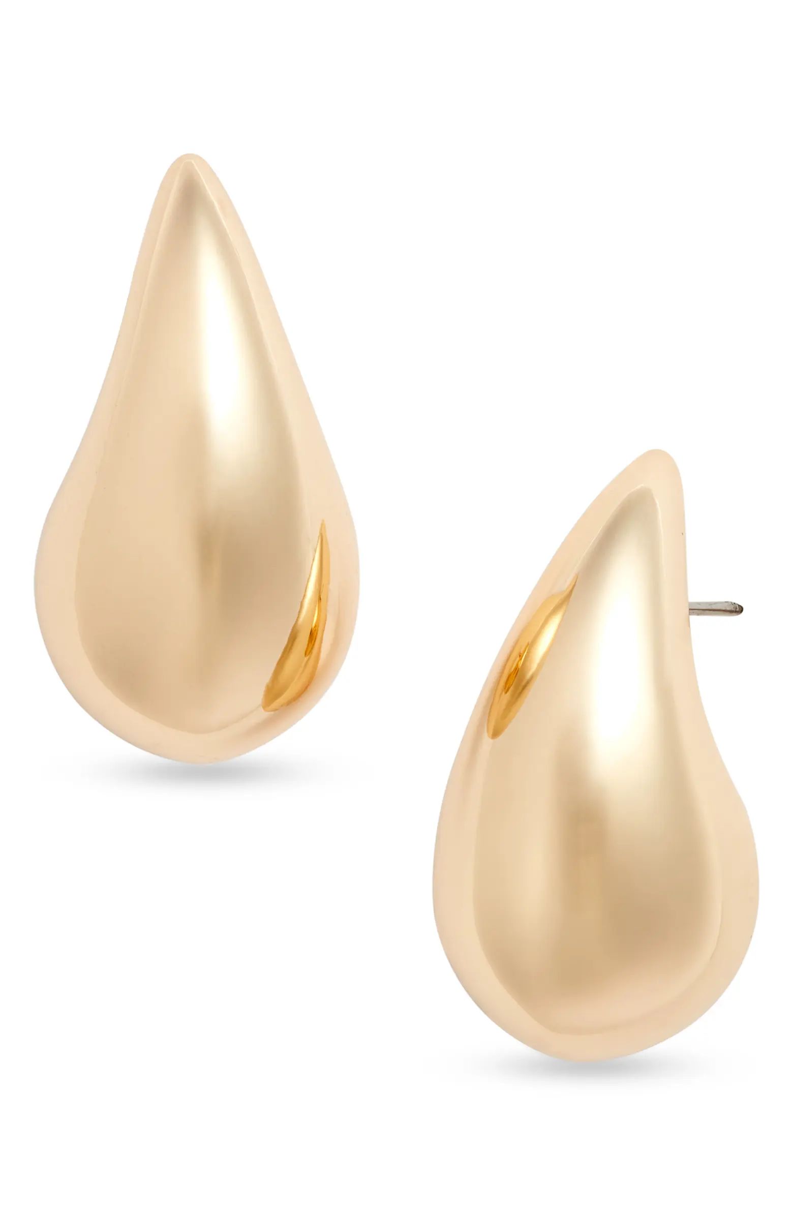 Polished Teardrop Stud Earrings | Nordstrom