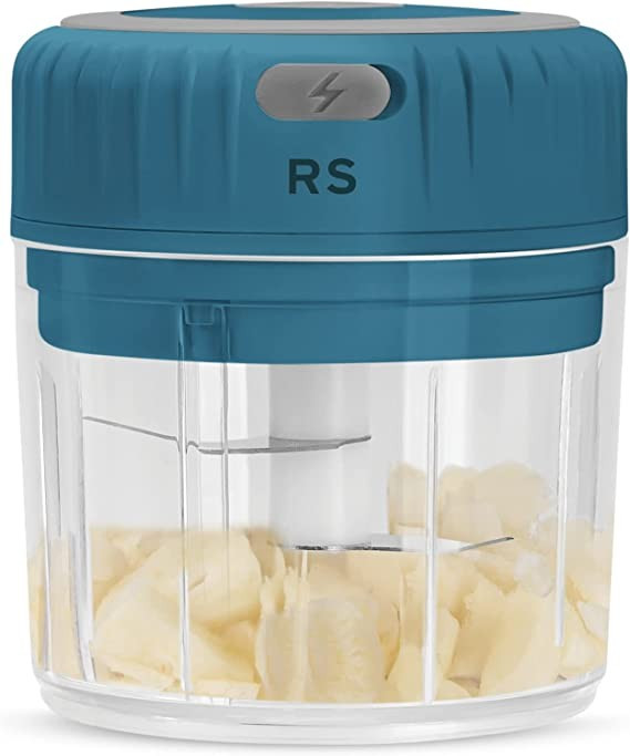 Amazon.com: Real Simple Electric Mini Food Processor | Mini Chopper for Quick Food Prep Station, ... | Amazon (US)