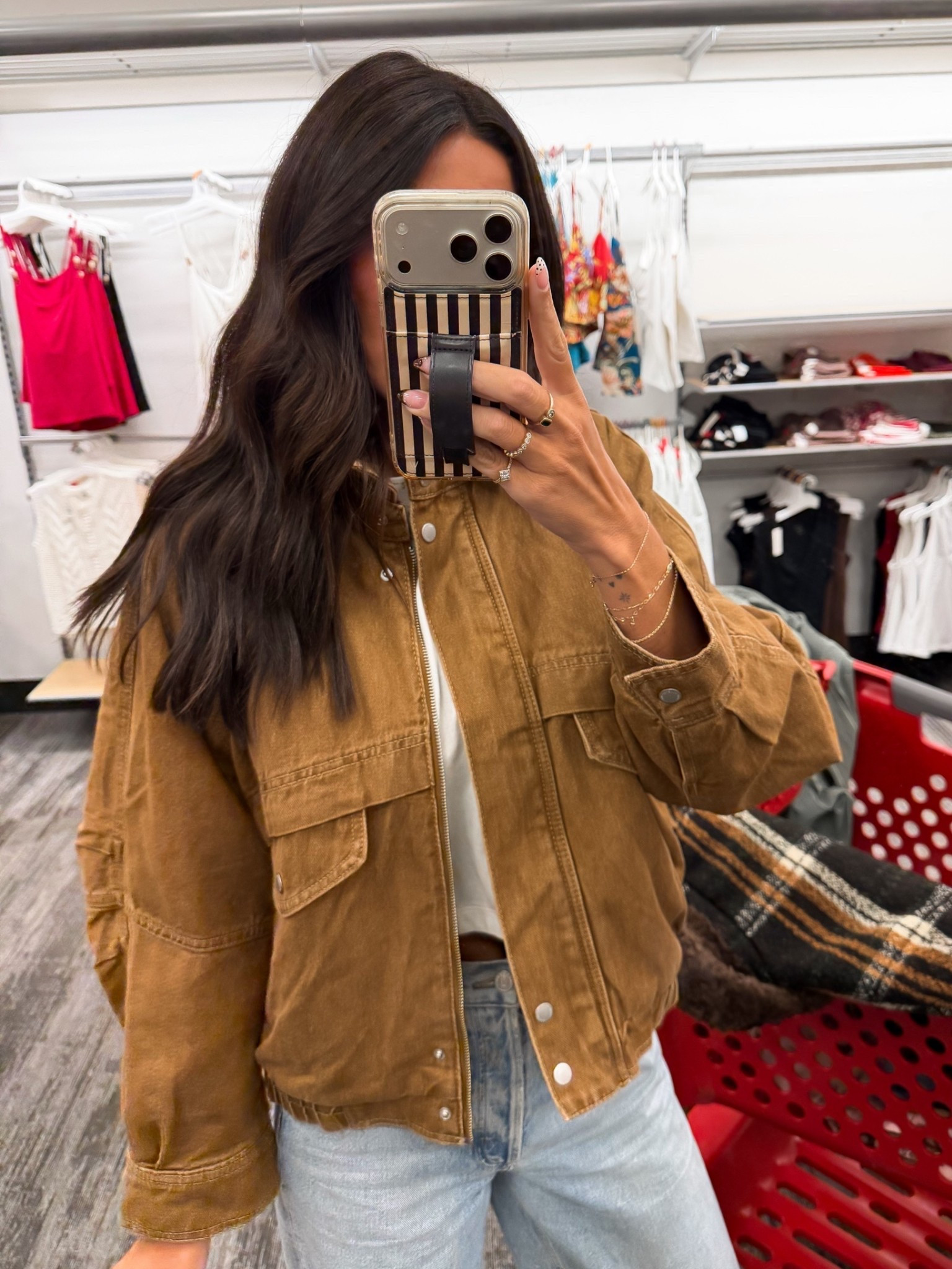Loved this jacket! Came home with me - in a small

#LTKootd #LTKdayinmylife
