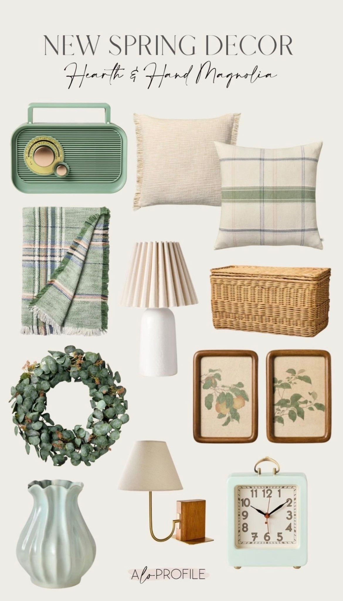 New spring decor from Target / Hearth & Hand Magnolia 🤍