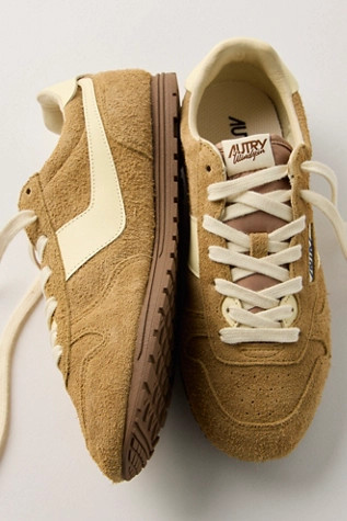 Autry Windspin Low Suede Sneakers | Free People (Global - UK&FR Excluded)