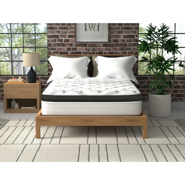 Wayfair Sleep 14" Plush Cooling Gel Hybrid Mattress | Wayfair North America