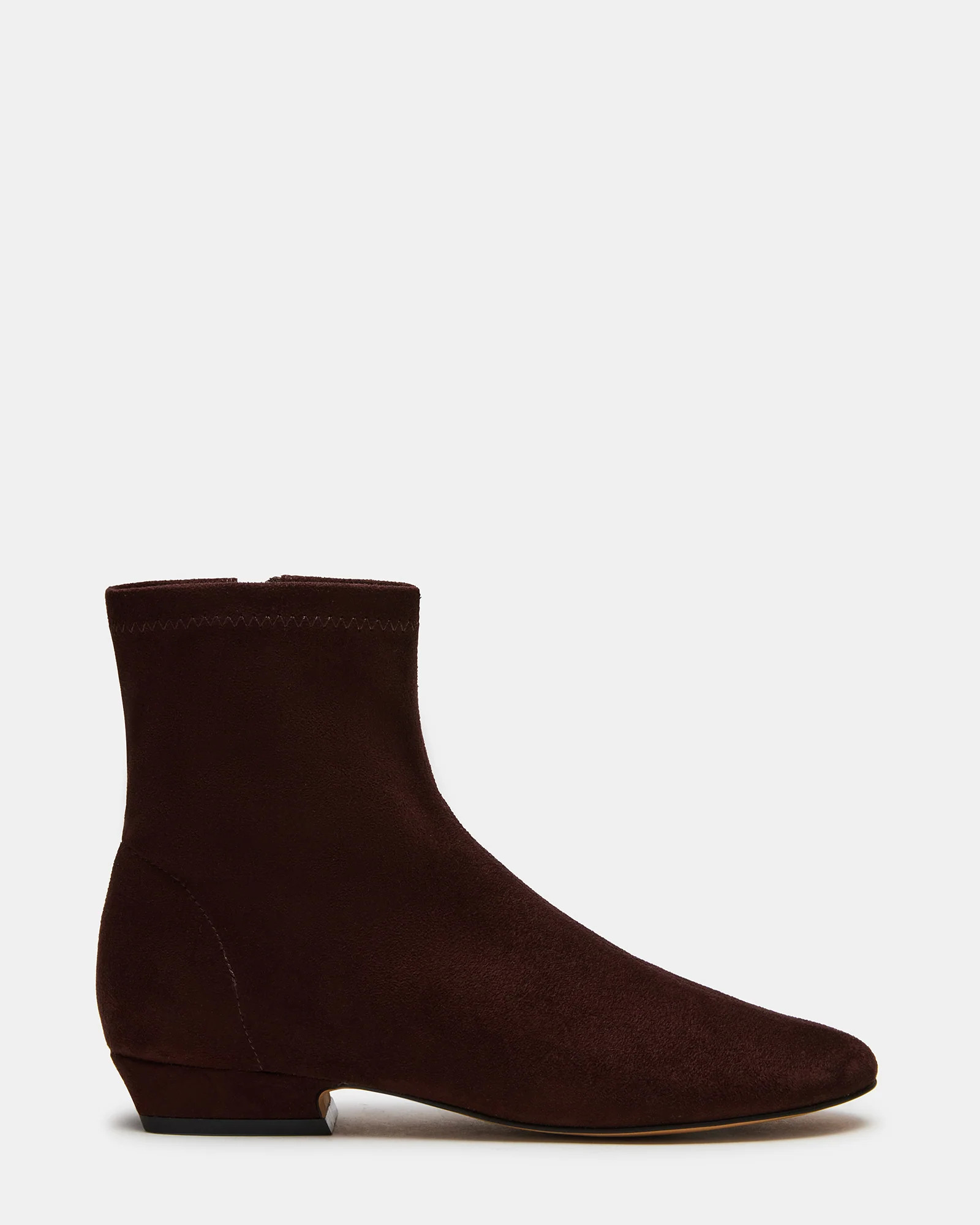 FINCH Brown Round Toe Women's Ankle Boot | Steve Madden (US)